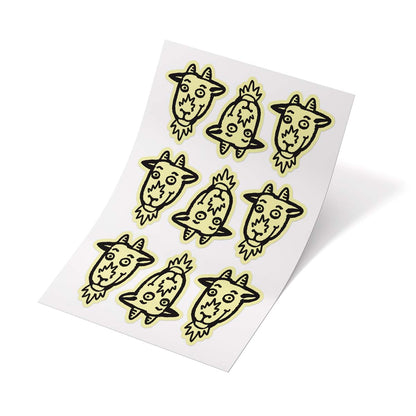 Custom Shape Sticker Sheets