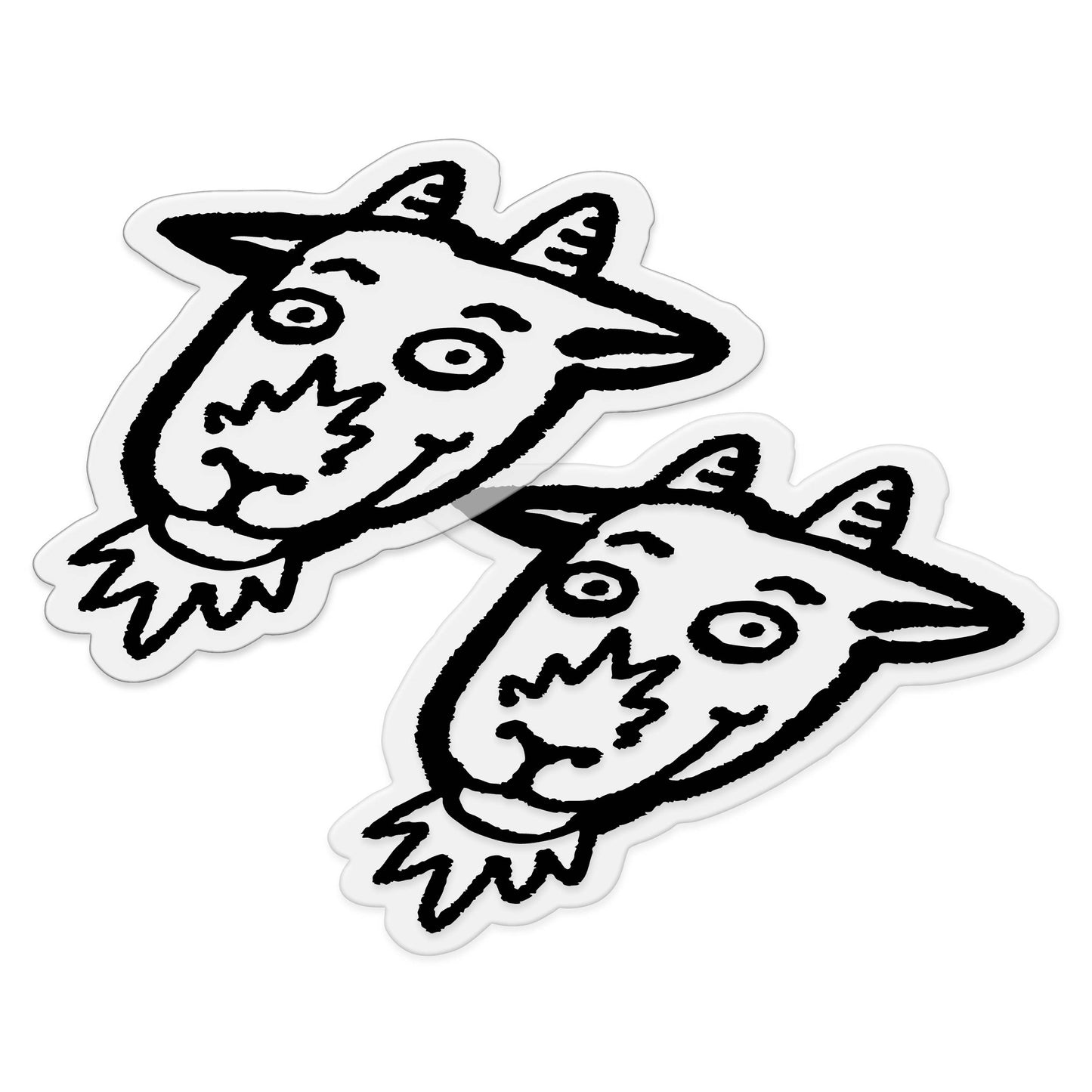 Clear Die Cut Stickers