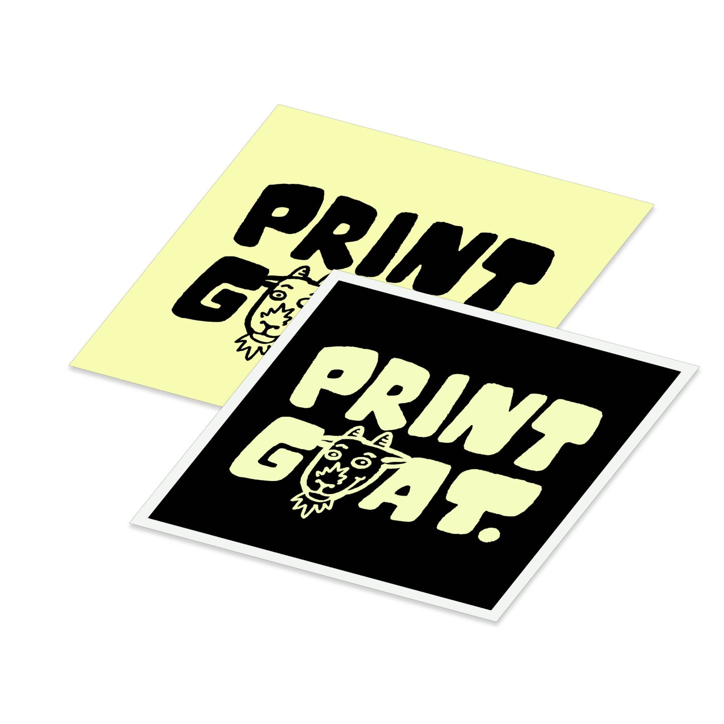 Square Die Cut Stickers