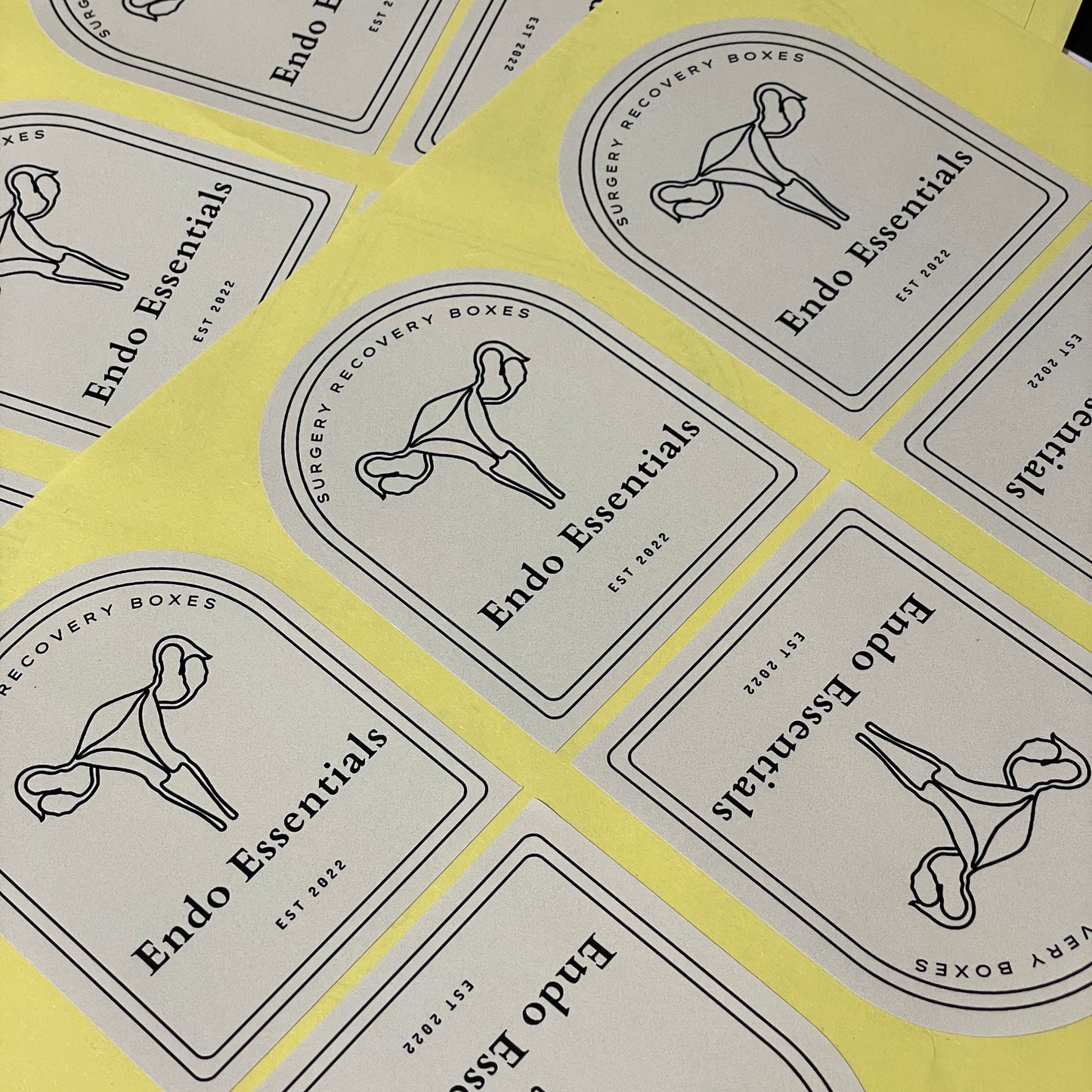 Custom Shape Sticker Sheets