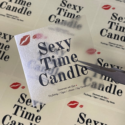 Clear Die Cut Stickers