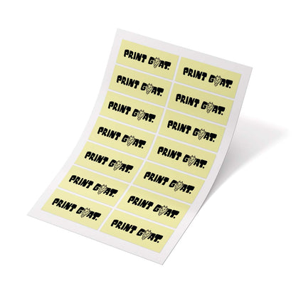 Rectangle Sticker Sheets