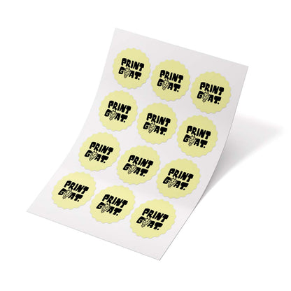 Scallop Sticker Sheets